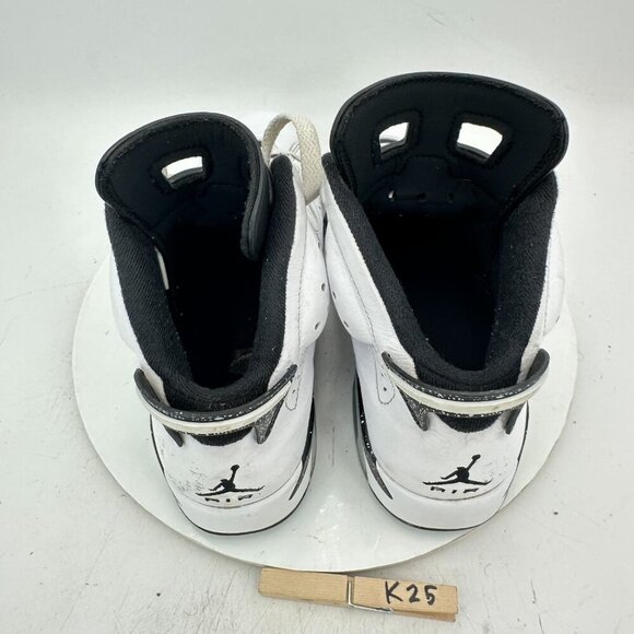 Nike Air Jordan 6 Retro Men Size 10.5 CT8529-112 Reverse Oreo White Black Shoes - Picture 9 of 11